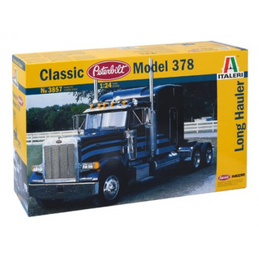 KIT PARA MONTAR ITALERI CAMINHÃO PETERBILT 378 ''LONG HAULER'' 1/24 ITA 3857 3857S